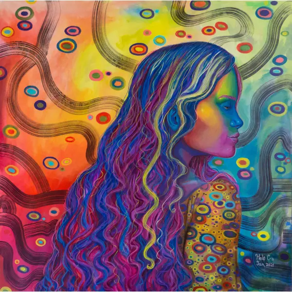 Obra "Âmago #1" (100X100cm)