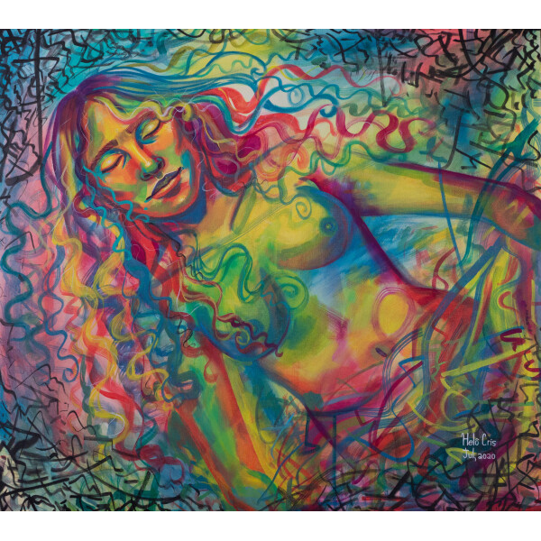 Obra "Eternidade #3" (90X100cm)