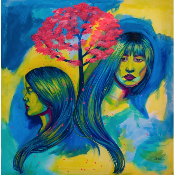 Obra "Identidade #2" (100X100cm)