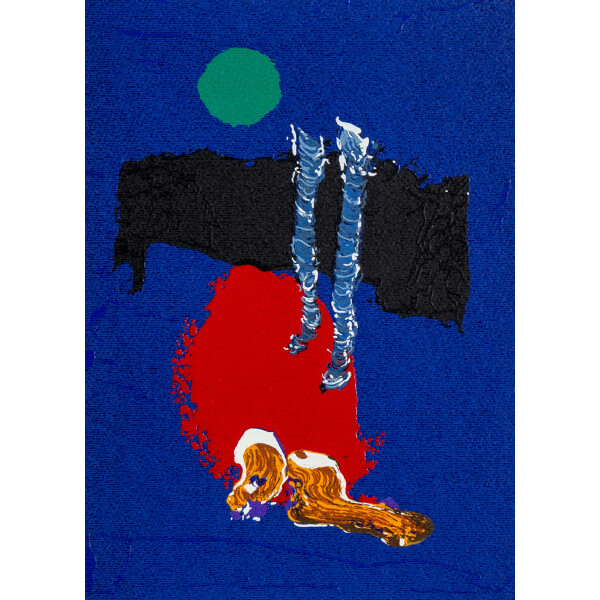 Manabu Mabe - Osaka - Gravura Ed. Póstuma 25x35