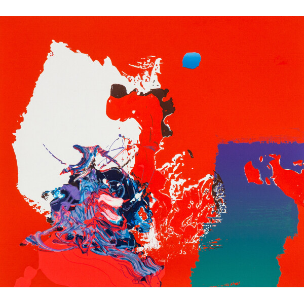Manabu Mabe - Vento Continental - Gravura Ed. Póstuma 33x36