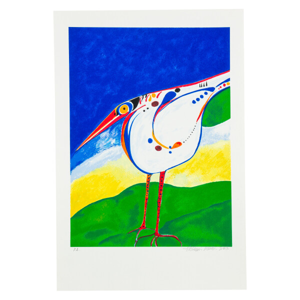 Aldemir Martins - Sem Título (2003) - Gravura 40x55