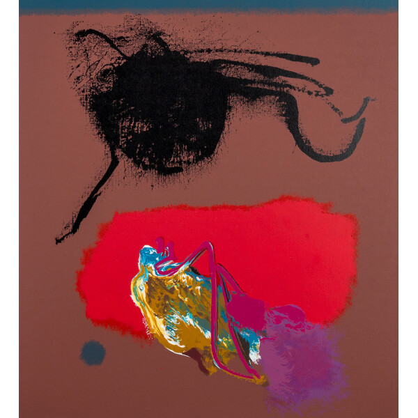 Manabu Mabe - Céu e Terra no. 1 (1990) - Gravura Assinada 70x80