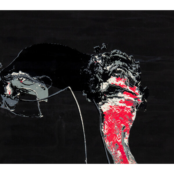 Manabu Mabe - Sem Título (1978) - Gravura 65x50