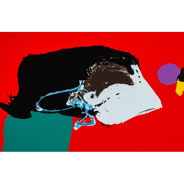 Manabu Mabe - Sem Título (1986) - Gravura Assinada 50x35
