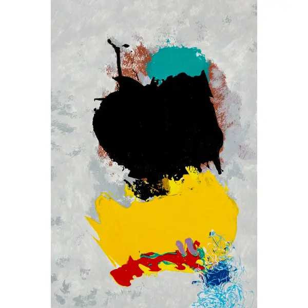 Manabu Mabe - Desafio (1994) - Gravura 35x50