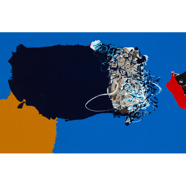 Manabu Mabe - Verão (1987) - Gravura 50x35